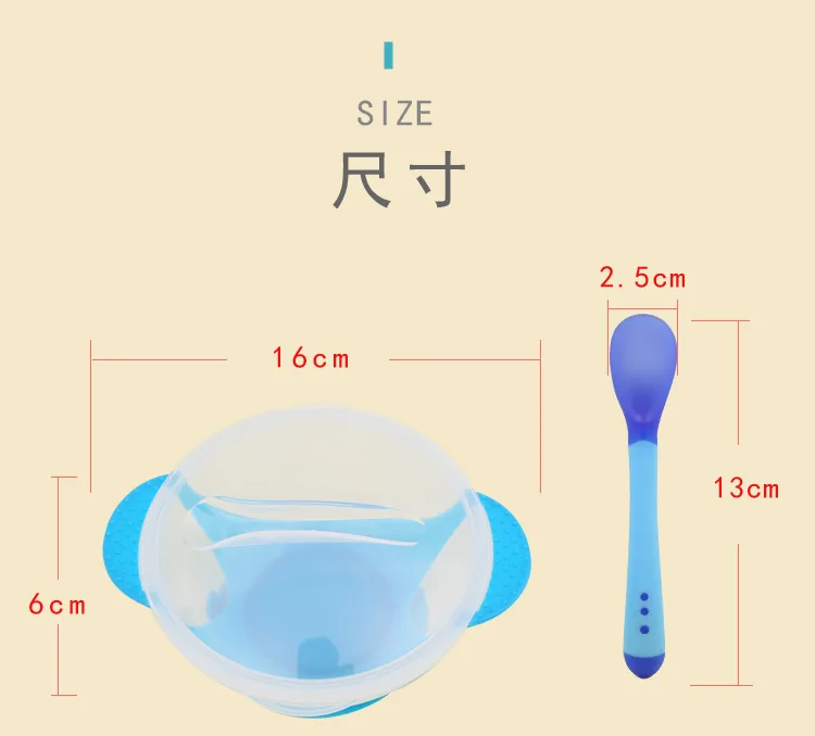 Plate for kids palte with Lid Silicone Baby Bowl Suction BPA Free Feeding Baby Tableware Children Dining Dishes pratos