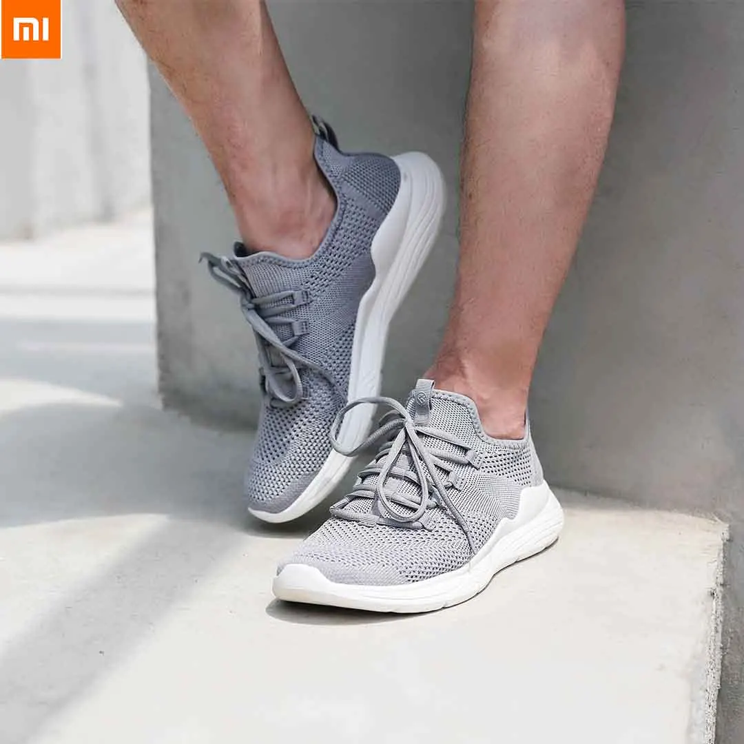 

Xiaomi FREETIE Fly Knit Men Sneakers comfortable Breathable Ultralight High Elastic EVA Sports Running Shoes