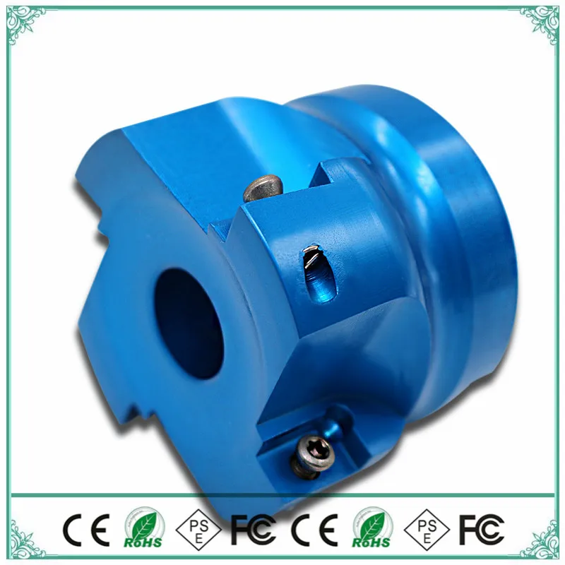 

light aluminum alloy bap face mill surface milling cutter disk right angle 400R 90 degrees of milling aluminum plate face APKT