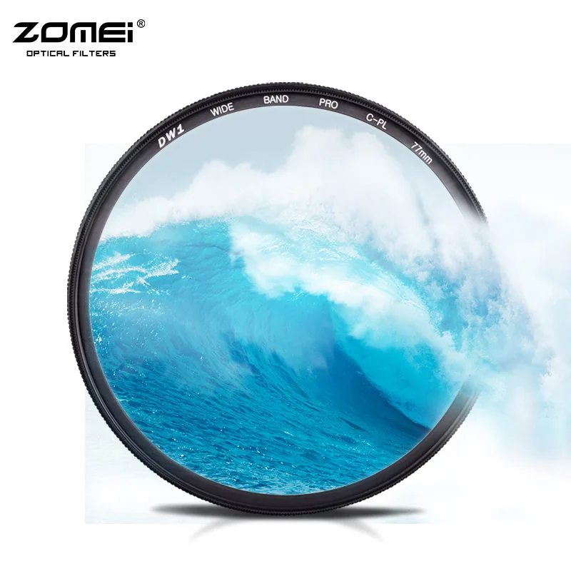 

ZOMEI 72mm CIR-PL Circular Polarizing CPL Polariser Filter 67mm Polarizer For DSLR SLR Canon Nikon Sony Sigma Lens