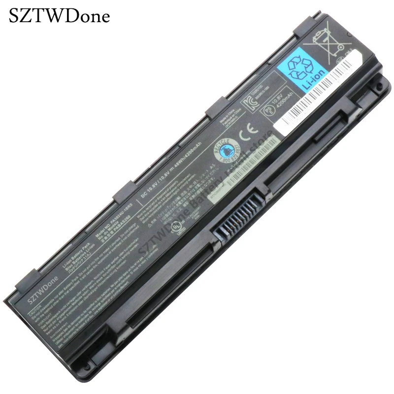 SZTWDone PA5024U 1BRS Аккумулятор для ноутбука toshiba Satellite L800 L830 L840 L850 L870 C800 C805 C840 C845 C850 C870 M800