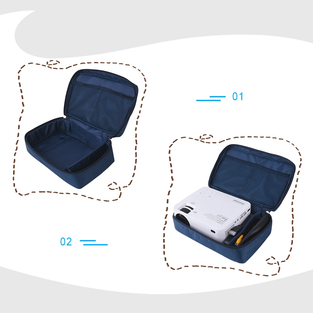 Touyinger Everycom проектор сумка для хранения X7 X5 UNIC UC40 UC46 GM60 GM50 Xgimi Z3 GP70 Поддержка