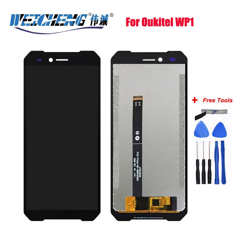 

WEICHENG Original New original Touch Screen LCD Display Screen For Oukitel WP1 lcd com Replacement Parts
