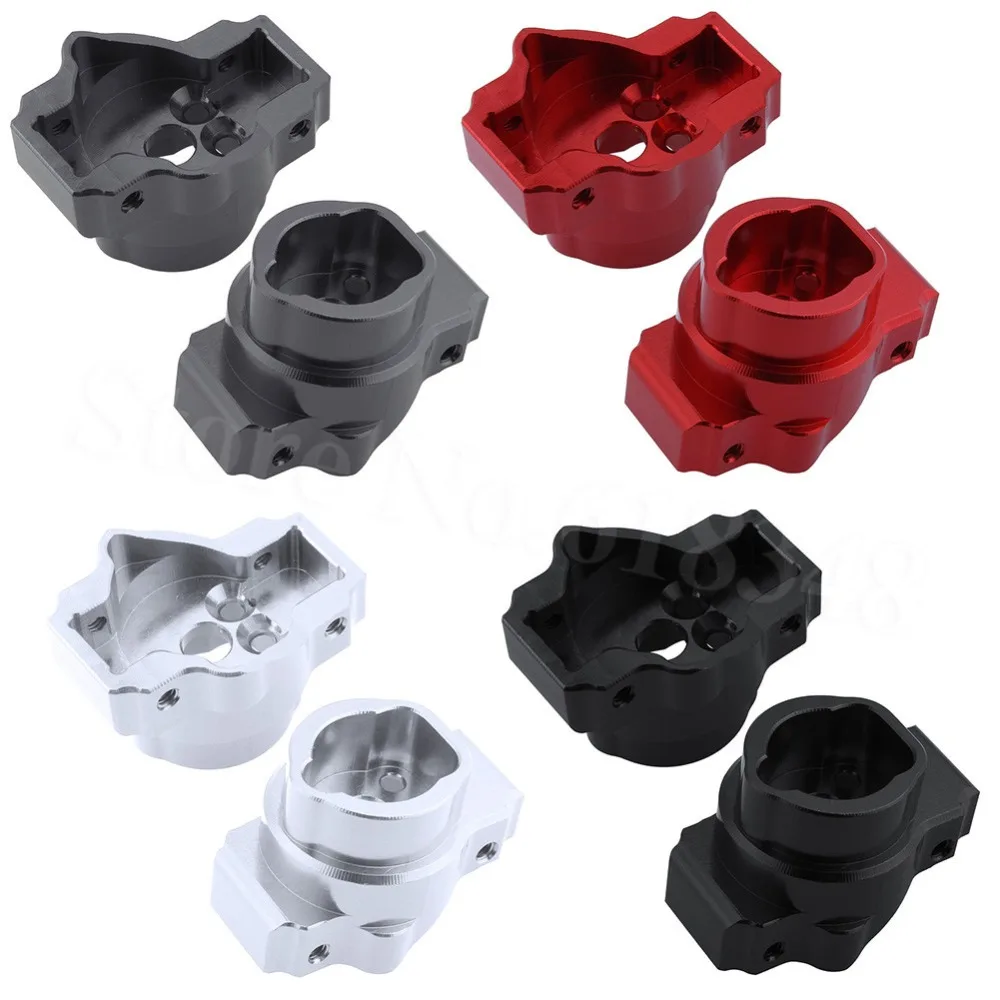 

Aluminum Rear Portal Drive Axle Mounts (Left & Right) C-hub Carrier for 1/10 RC Traxxas TRX-4 Crawler Truck 8256 Hop Up Parts