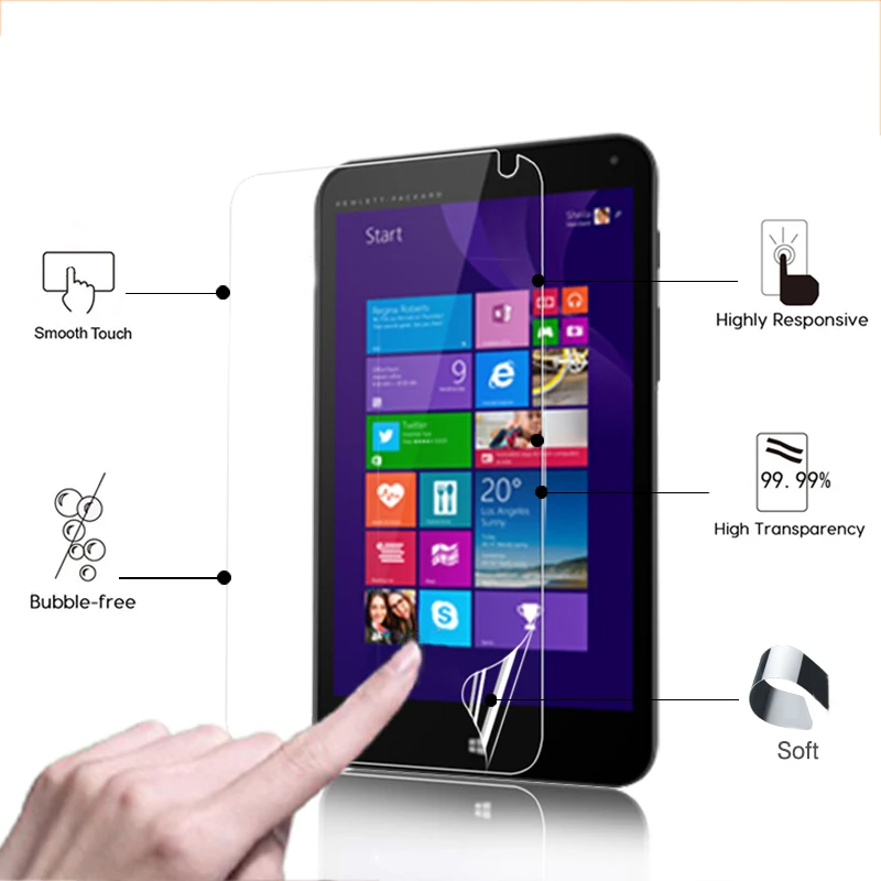 3 Glossy Matte Screen Protector Guard Film Cover Skin For HP Stream 7 Tablet 7/"