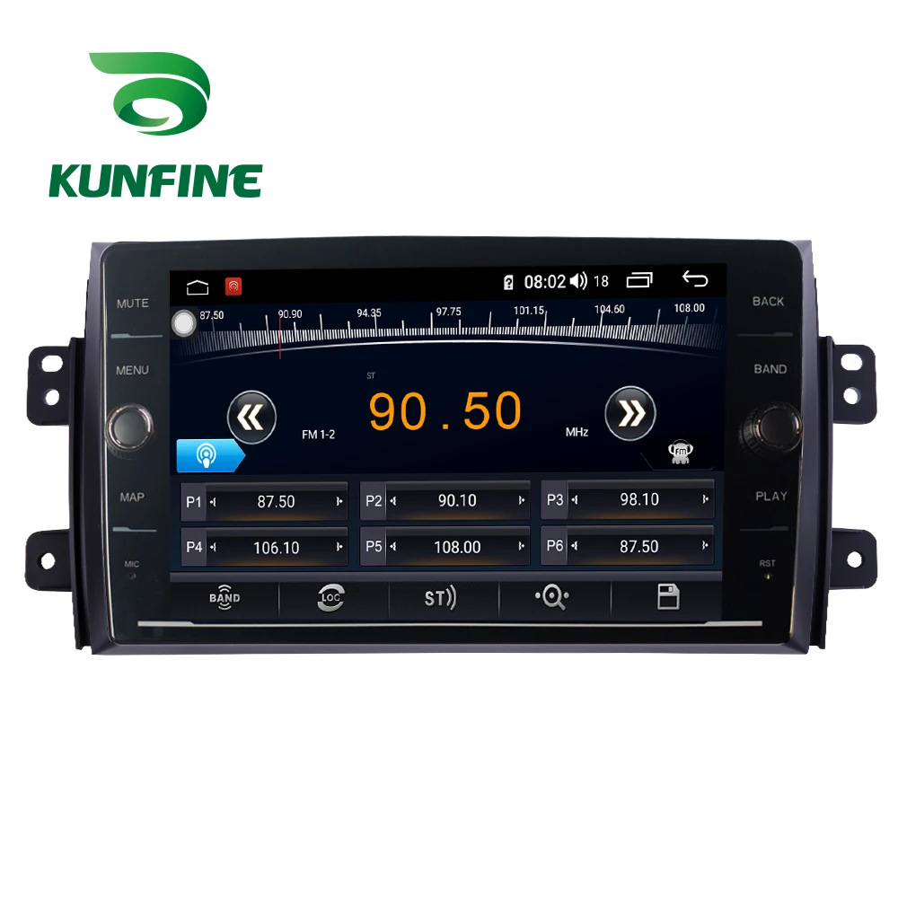 Clearance Octa Core 4GB RAM 64GB ROM Android 8.1 Car DVD GPS Player Deckless Car Stereo for SUZUKI SX4 2006 2007 2008 2009 2010 2011 4