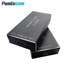 VC30 HDMI видеозахвата с USB3.0 устройство видеозахвата карты коробка, соответствует стандарту UVC/UAC, 720 P/1080/2 K HDMI вход