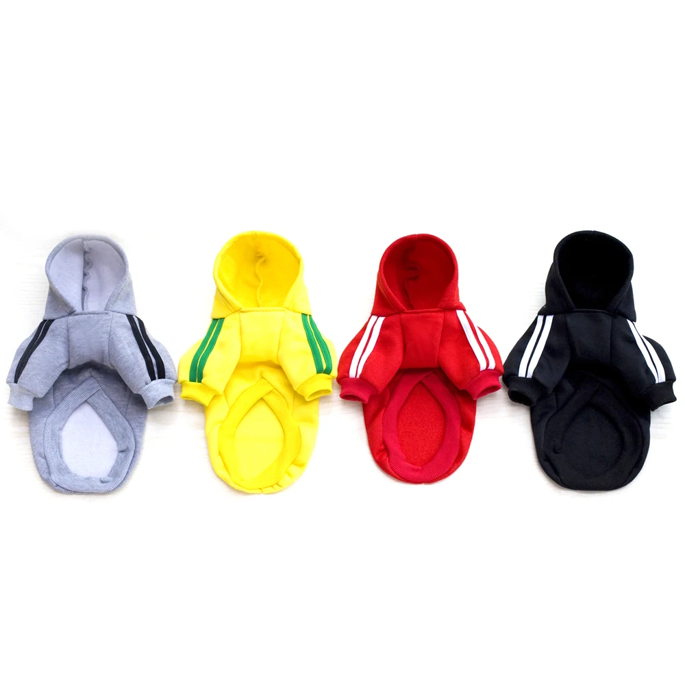 New Pet Sports Sweater Clothes Dog Autumn Winter Pet Coat Soft Jacket Dog Clothing Sports Hoodie For Small Dogs Cats Outfits