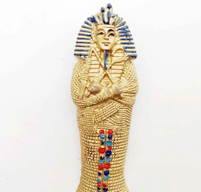 Личи египетский фараон Мумия холодильник магнитная наклейка знаменитый пейзаж магнит на холодильник современный домашний кухонный Декор