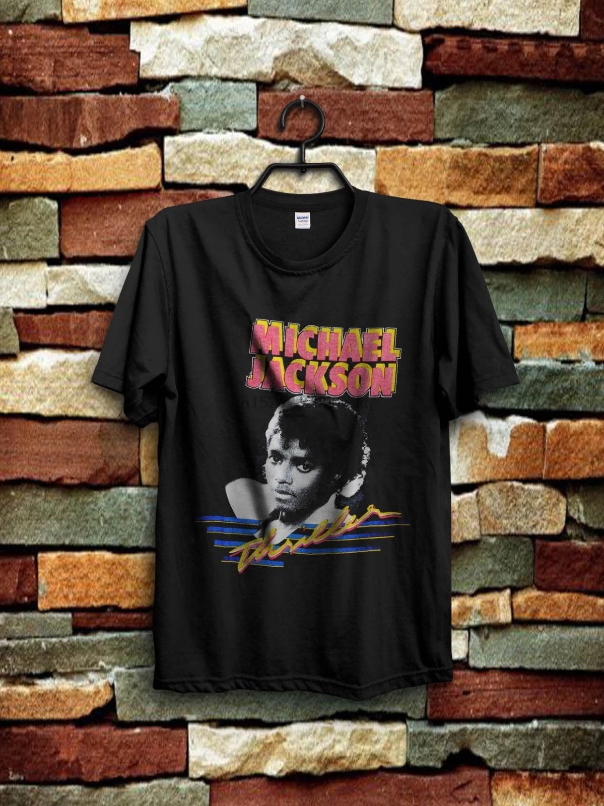 

Vintage T-Shirt 1983 Michael Jackson Thriller Reprint S-2XL