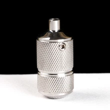 25 мм Нержавеющая сталь Grip татуировки для татуировки инструмент само-замок Татуировка ручка для Комплекты для татуировок tg2113