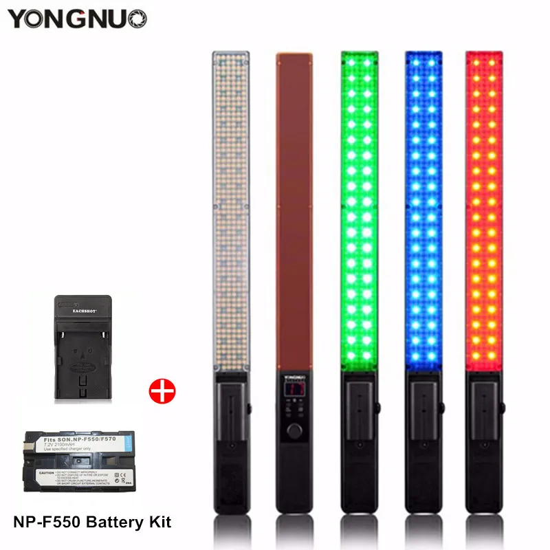  YONGNUO 360 LED YN360 5500K Handheld LED Video Light RGB Colorful 39.5CM ICE Stick Professional Pho - 32837874902