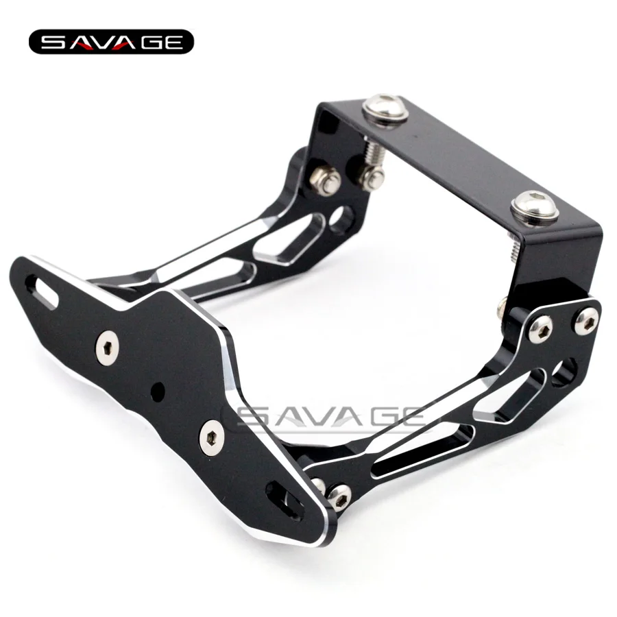 

Universal Motorcycle CNC Aluminum Fender Eliminator Registration/License Plate Holder Hanger Bracket Mount Bracket Tail Tidy