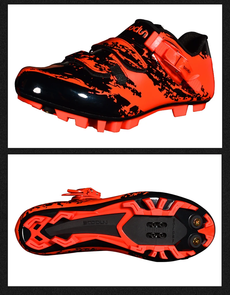 BOODUN Профессиональная Обувь zapatillas ciclismo mtb самозакрывающаяся велосипедная обувь MTB велосипедная обувь Нескользящая велосипедная обувь Sapatos ciclismo
