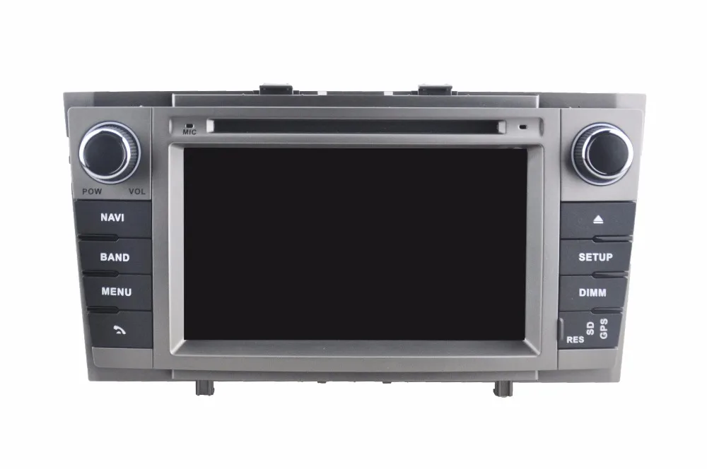 Discount Android 8.0 Car DVD Stereo Multimedia Headunit For Toyota T27 Avensis 2009-2014 Auto PC Radio GPS Navigation Video Audio 4G RAM 1