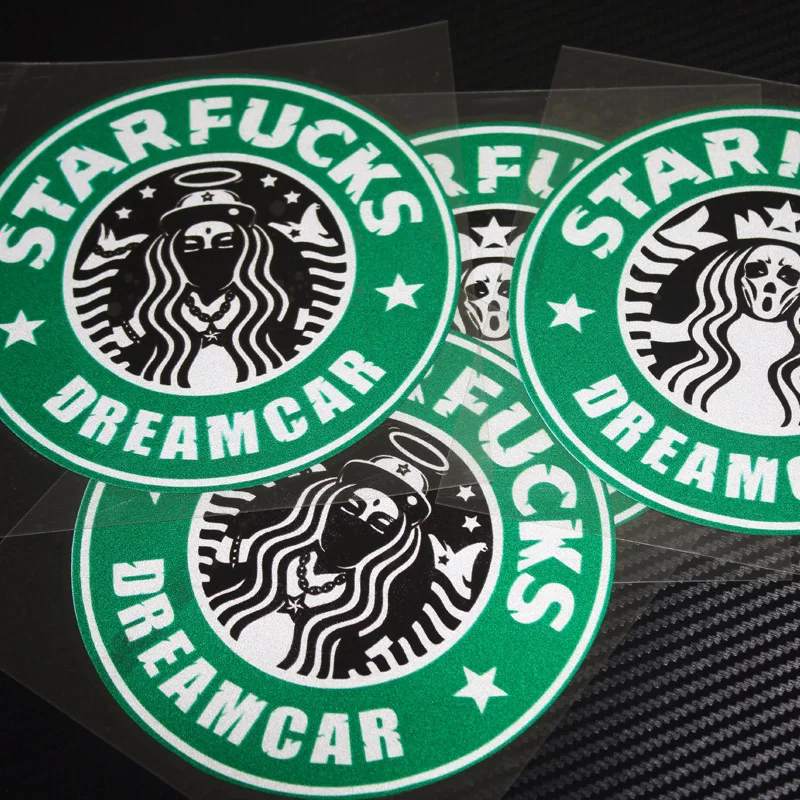 2pcs Style Starbucks Sticker Waterproof Stickers Notebook Luggage Cars Motorcycle Applique Free Shipping 2pcs Style Starbucks Sticker Waterproof Stickers Notebook Luggage Cars Motorcycle Applique Free Shipping