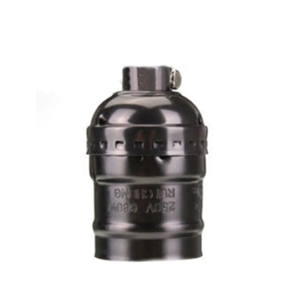 

New E27 Lamp Bases Aluminum Retro Antique Vintage LED Light Lamp Bulb Holder Socket Fitting Shade