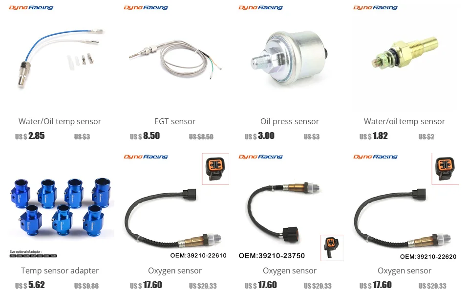 Dynoracing 12V гоночный автомобиль датчик температуры масла и датчик температуры воды 1/8 NPT