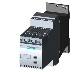 

New 3RW3017-1BB14 SIRIUS SOFT STARTER, SIZE S00, 12.5A, 5.5KW/400V 110-230V AC/DC, SCREW TERMINALS