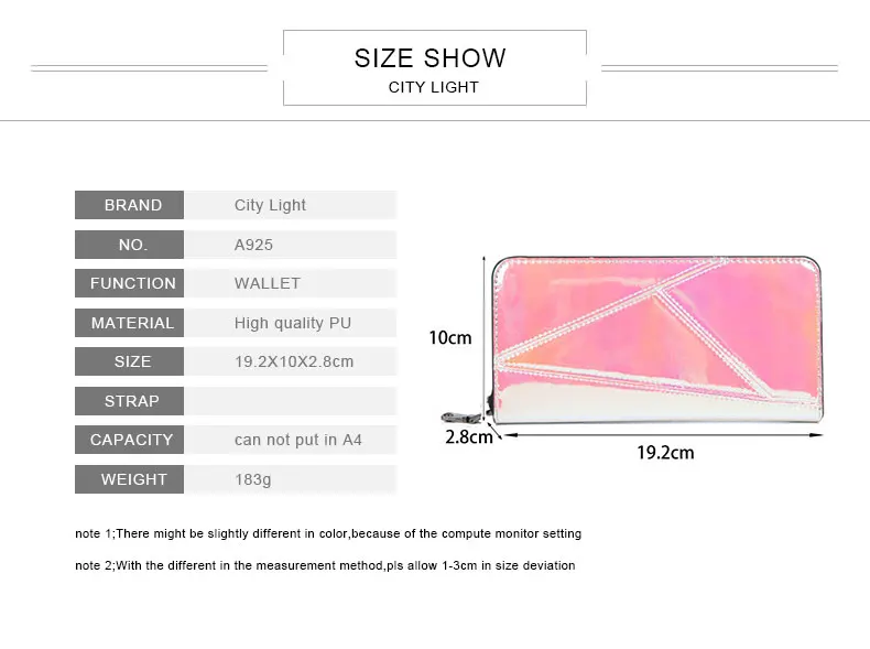 Новинка, Женский кошелек с лазерным голографическим ремешком, Длинный кошелек, женский клатч, женские кошельки, кошельки, портмоне, на молнии, карман для телефона, Carteras