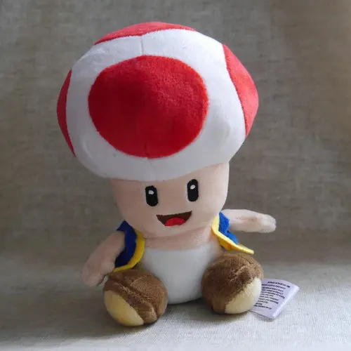 red toad plush