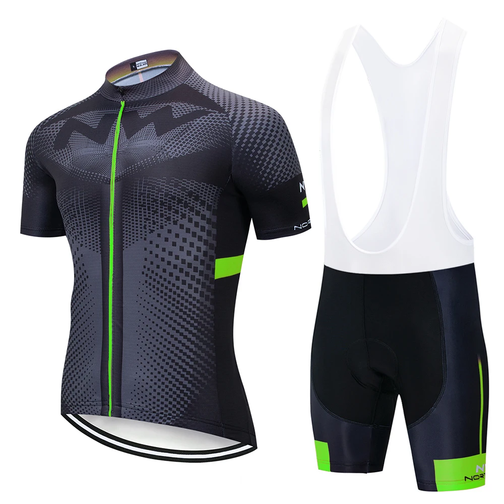 

2019 Zomer Sneldrogende Wielertrui Set MTB Road Fiets Fietsen Kleding Ademende Mountainbike Kleding Fietsen Set