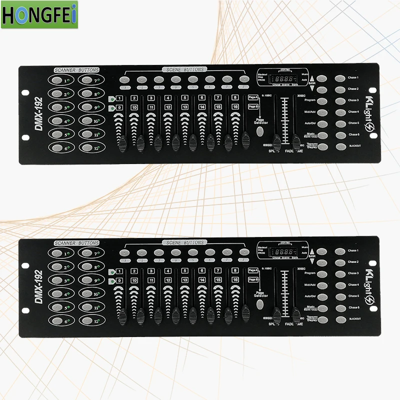 

2pcs/dmx 192 controller Stage lighting equipment 192 console