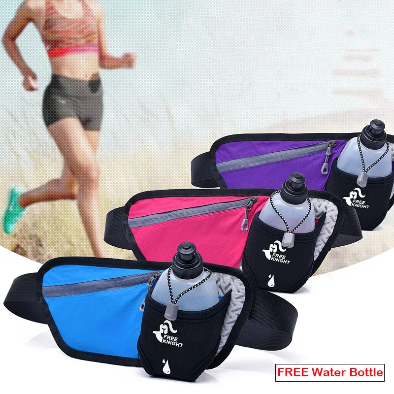 GYKZ City Jogging Fitness Running Waist Bag With Water Bottle Ultra