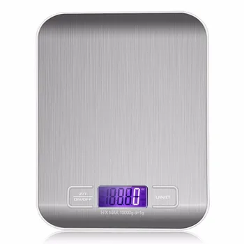 

Stainless Steel Digital Kitchen Scale 10kg/5kg Electronic Precision postal Food Diet scale for Cooking Baking Measure Tools