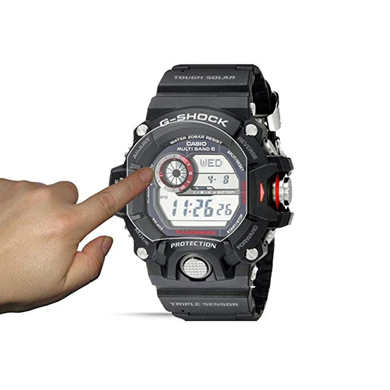 3 шт для Casio GW9400 мужские GShock спортивные часы Защитная пленка для экрана для GW-9400-1CR GW-9400-3CR GW-9400J-1JF анти-защитная пленка