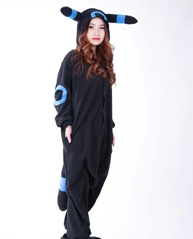 Kigurumi взрослых аниме покемон косплей костюм черный ребенок Пикачу Onesie унисекс мультфильм пижамы вечерние для женщин и мужчин - Цвет: Blue