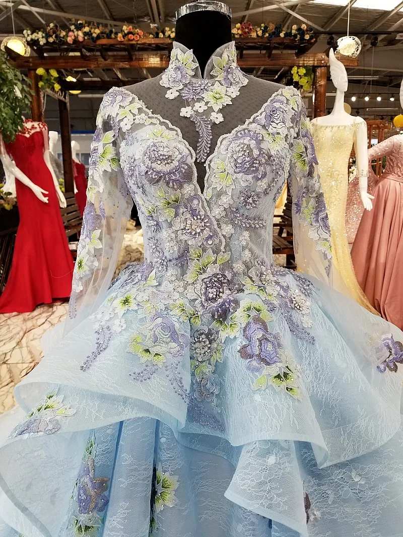 AIJINGYU Свадебные платья 2018 Романтический Ангел кружевное платье принцессы с открытой спиной для продажи магазинов китайский 2 в 1