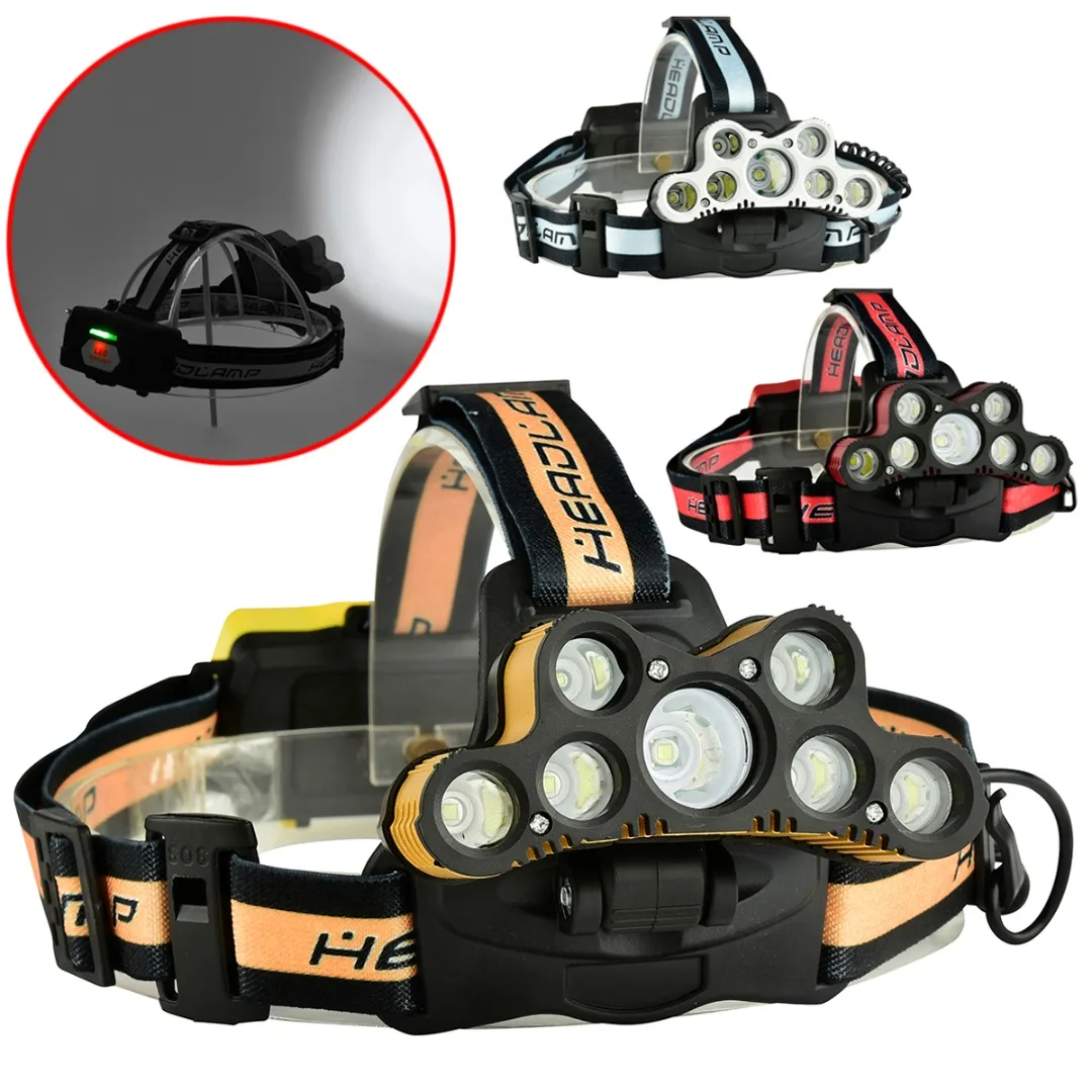 

Mayitr Super Bright LED Headlamp Headlight for 18650 Battery Micro USB Rechargeable Head Torch Outdoor