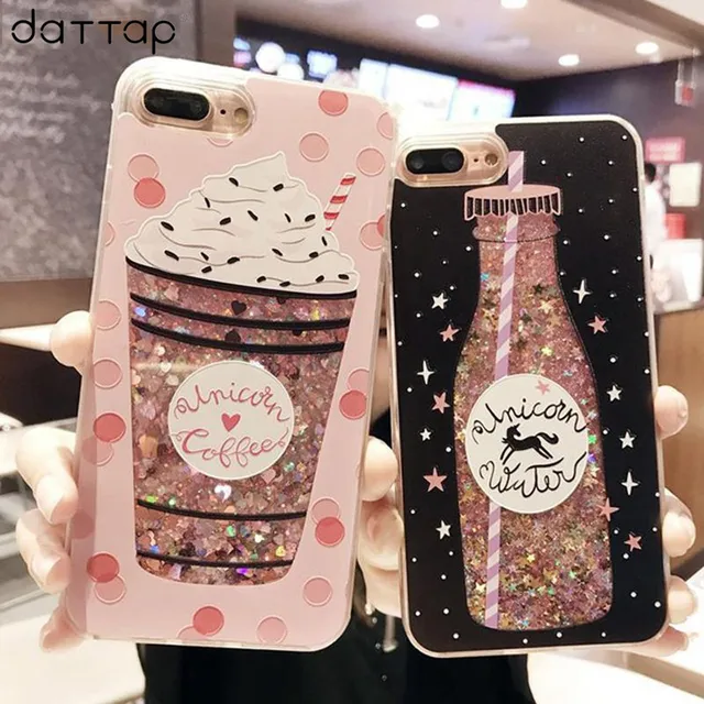 girls bottle quicksand case for xiaomi mi a1 case silicone TPU PC Dynamic liquid glitter cover
