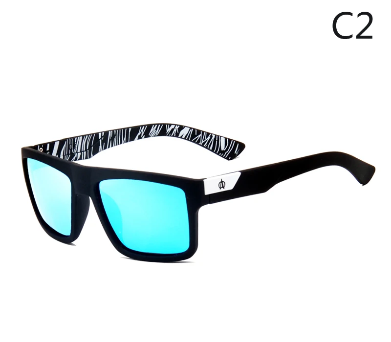 VIAHDA, мужские спортивные солнцезащитные очки для рыбалки, Роскошные, брендовые, дизайнерские, поляризационные, мужские солнцезащитные очки - Цвет линз: C2