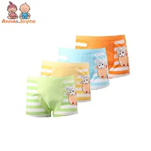 12 шт./партия детское нижнее белье ярких цветов Нижнее белье из хлопка для мальчиков Нижнее белье в полоску с рисунком aTNM0061