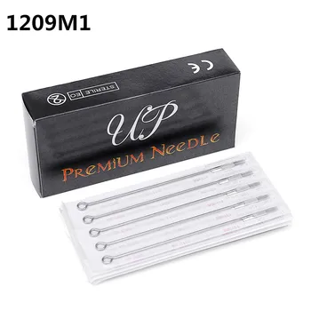 

50pcs/lot Disposable Assorted Sterilized Tattoo Needles Premium Eyebrow Makeup 1209M1 Tattoo Supplies Accessories