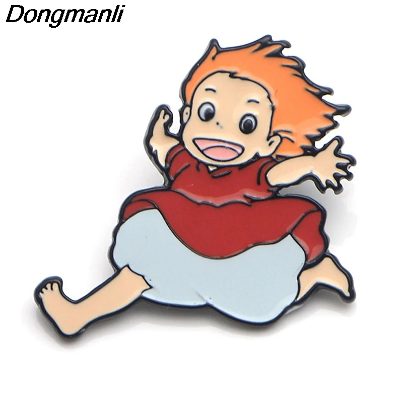 P3770 Dongmanli модные кавайные металлические эмалевые броши и булавки для лацканов
