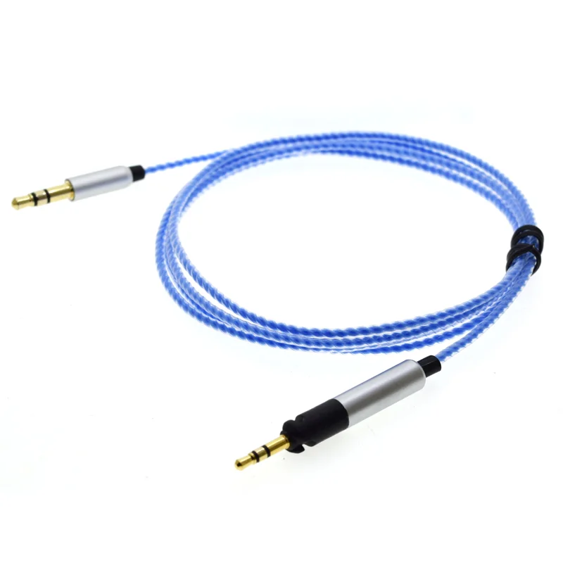 TD87 Headphone Cable for Sennheiser HD598 HD558 HD518 HD 598 Headset Replacement Earphone 3 5mm to 2 5mm Stereo Bass Audio Wire