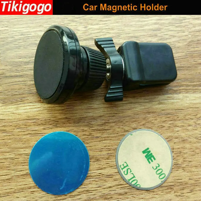 

Tikigogo Quality Magnet Phone Holder Car AirVent Magnetic Mobile Phone Holder Stand for Smartphone gps free iron sheet