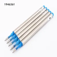 Jinhao 5 шт. синие чернила для заправки винтов 0,7 мм перо Ручка-роллер новые офисные канцелярские чернила для ручек