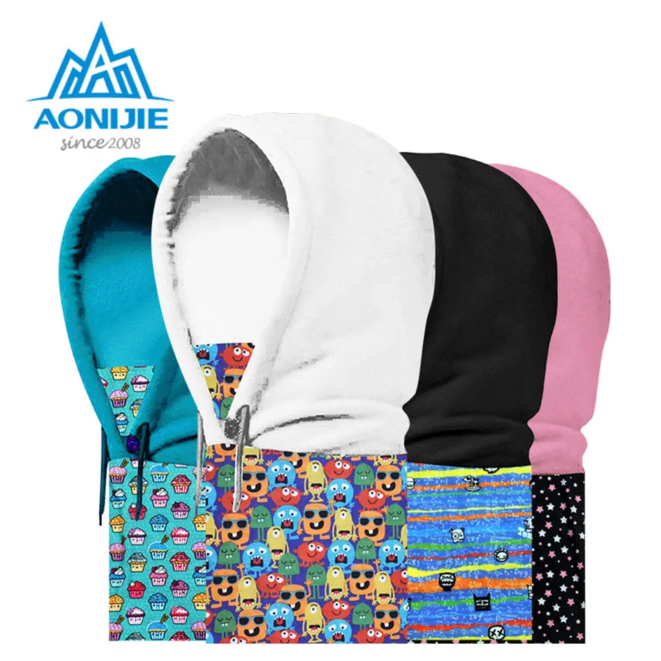 

AONIJIE Children Kids Winter Camping Hiking Scarves Ourdoor Windproof Ski Hat Warm Soft Fleece Cap Ski Mask