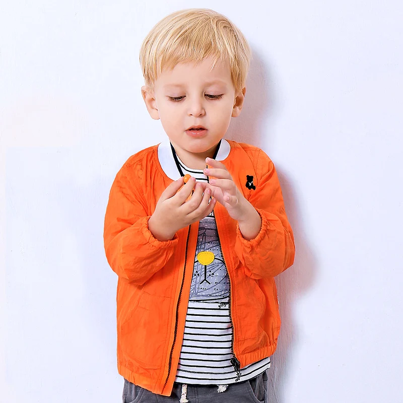 Toddler Spring Baby Boys Little Girls Cotton Letter Jacket Cute Casual