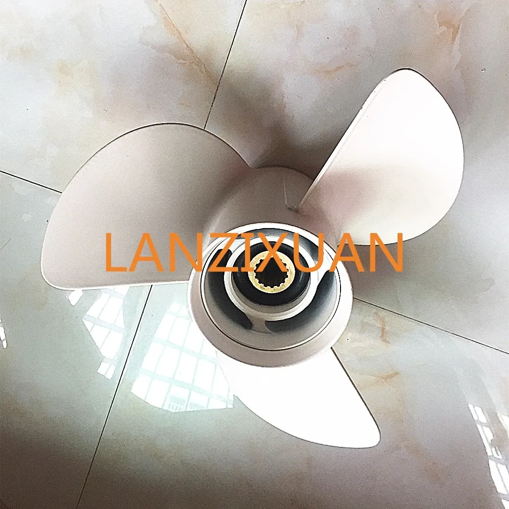 

13x19-K Aluminum Propeller for Yamaha 50HP 60HP 70HP 75HP 80HP 85HP 90P 100HP 115HP 130HP 140HP Outboard Motors 13 x 19 K