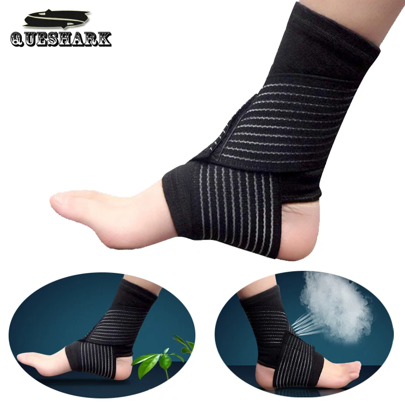 

1Pc Football Basketball Taekwondo Badminton Ankle Support Bandage Elastic Ankle Sprain Brace Wrap Straps Guard Protector Anklets