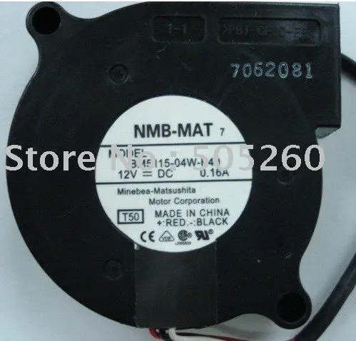 НМБ 5 см BM5115-04W-B49 5015 12 V 0.16A вентилятор охлаждения