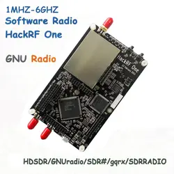HackRF один 1 МГц до 6 ГГц программное радио платформа макетная плата RTL SDR демонстрационная плата приемник радиоприемник