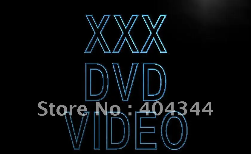 

LB824- XXX DVD Video Adult Film Display LED Neon Light Sign