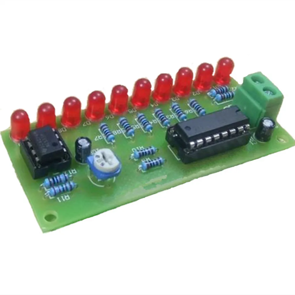 Electronic Suite NE555+CD4017 LED Light Water Lamp DIY Kit Electronic Suite