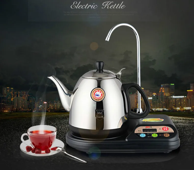 Automatic upper water electric kettle brewing tea stove Overheat Protection Safety Auto Off